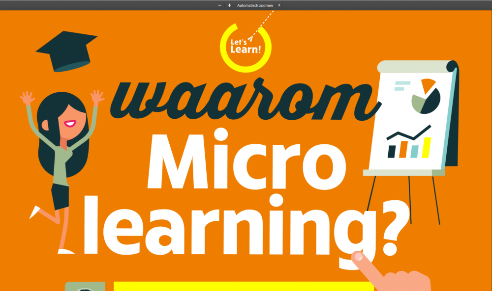 infographic waarom microlearning