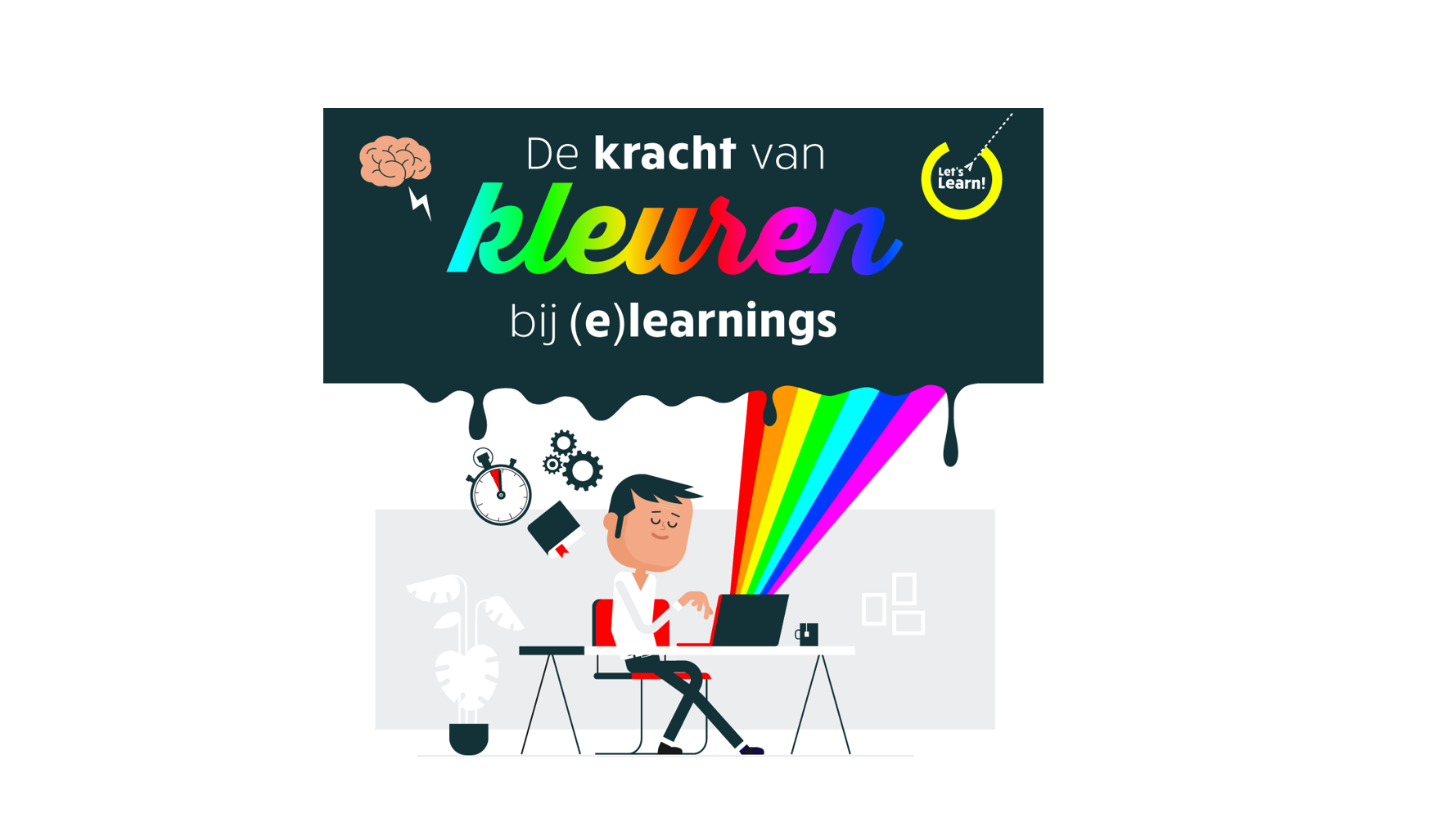 Kleurgebruik bij micro-of e-learning