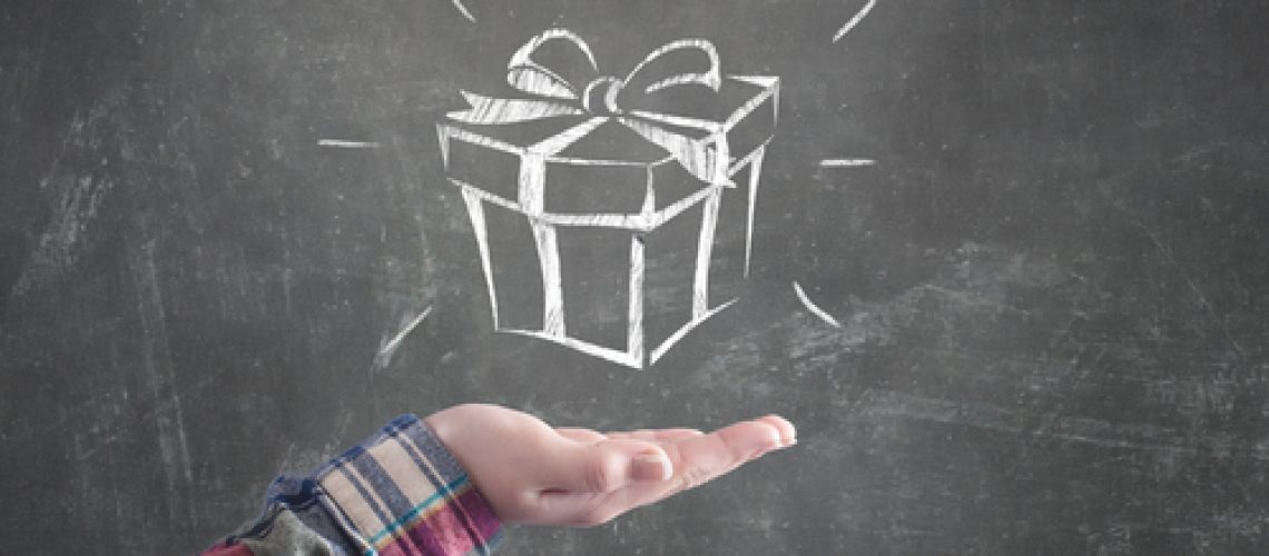 shutterstock_350576522 leren als cadeau